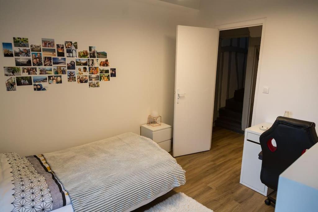 Maison De Ville Calme Rouen St.Paul 2Ch Proche Chu Kültér fotó