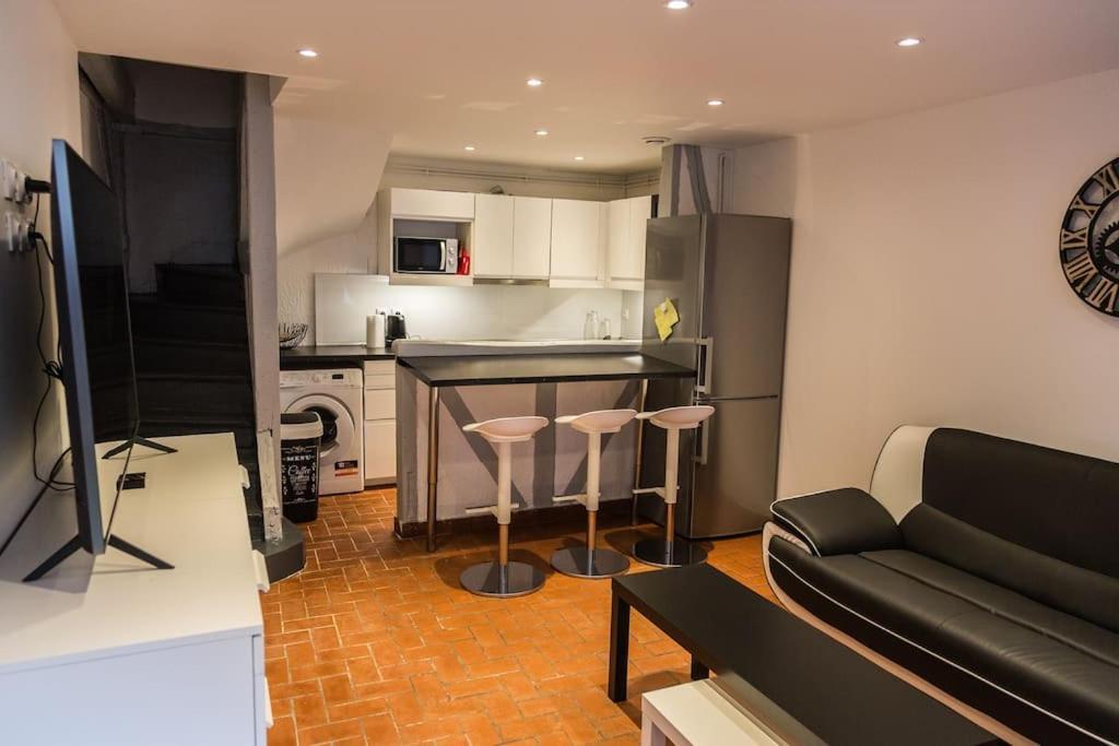 Maison De Ville Calme Rouen St.Paul 2Ch Proche Chu Kültér fotó
